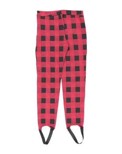 Shop Jeremy Scott Casual Pants In Red