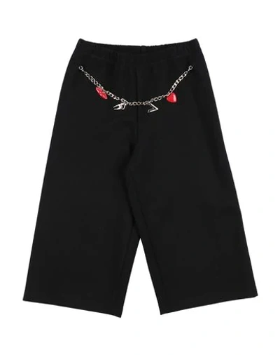 Shop Vivetta Toddler Girl Pants Black Size 6 Viscose, Polyamide, Elastane