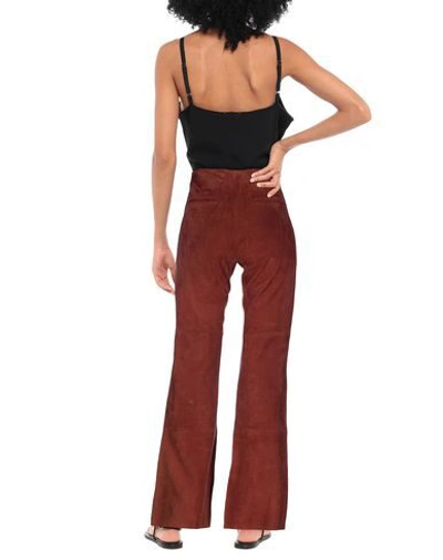 Shop Antonelli Casual Pants In Brown