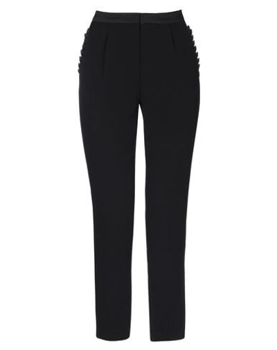 Shop Maison Scotch Pants In Black