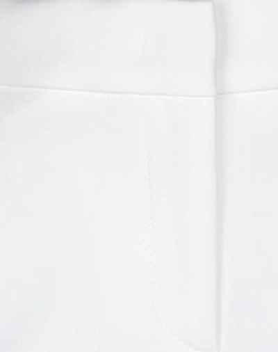 Pinko Tailored White Trousers With Side Pockets In White
