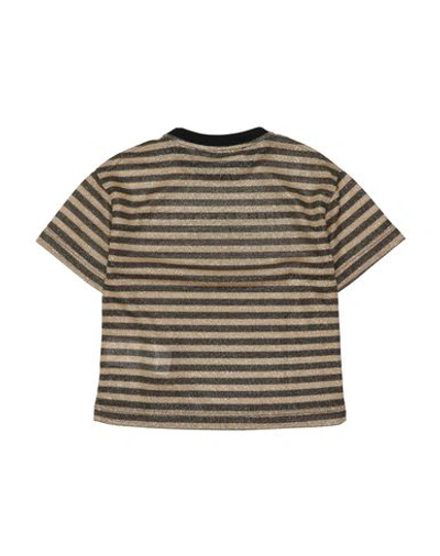 Shop Philosophy Di Lorenzo Serafini Toddler Girl Sweater Sand Size 4 Polyamide, Metallic Polyester, Visco In Beige