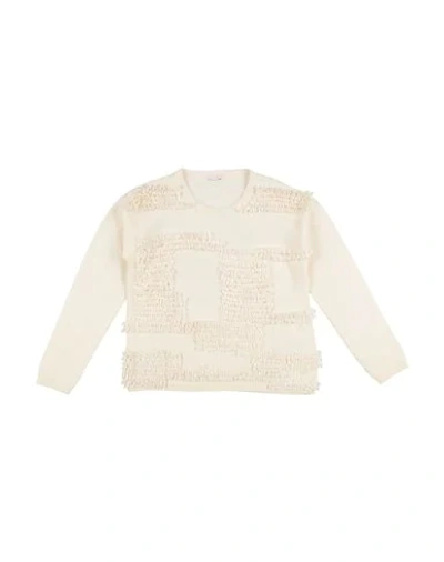 Shop Il Gufo Sweater In Ivory