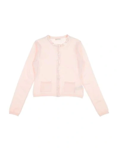 Shop Elsy Cardigan In Light Pink