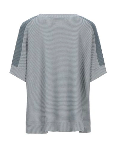 Shop Le Tricot Perugia Sweaters In Grey