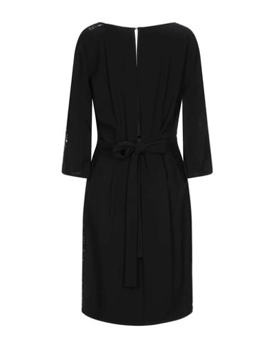 Elisabetta Franchi Short Dresses In Black
