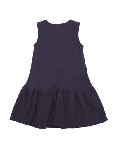 Shop Dolce & Gabbana Dresses In Deep Purple