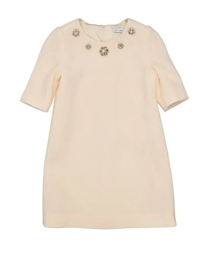 Shop Dolce & Gabbana Dress In Ivory