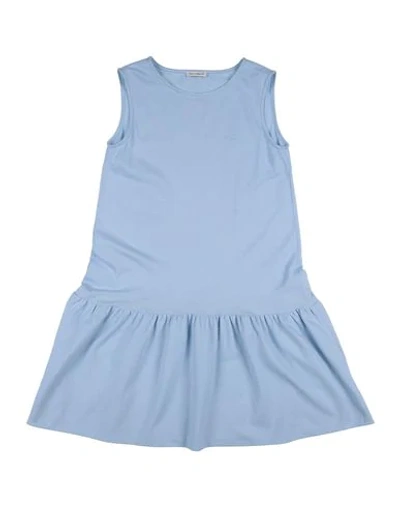 Shop Dolce & Gabbana Dresses In Pastel Blue