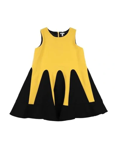 Shop Piccola Ludo Dress In Yellow