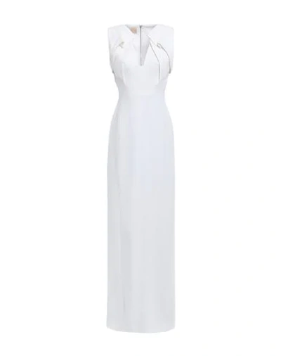 Shop Antonio Berardi Long Dresses In White