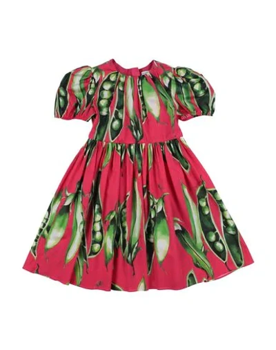 Shop Dolce & Gabbana Dress In Fuchsia