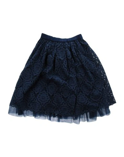 Shop Twinset Skirts In Dark Blue