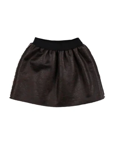 Shop Touriste Skirts In Dark Brown