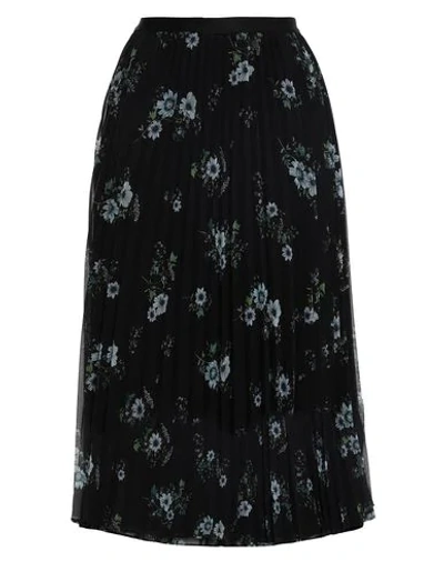 Shop Claudie Pierlot Midi Skirts In Black