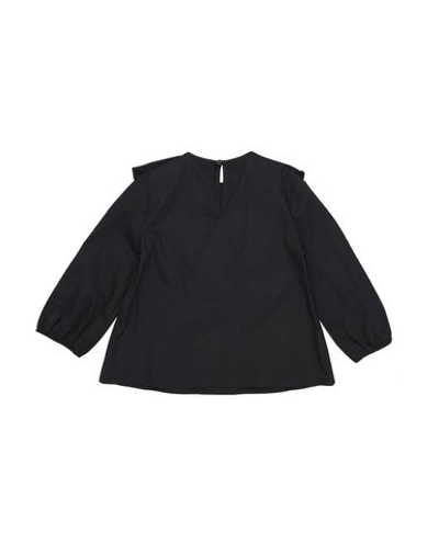 Shop Elisabetta Franchi Toddler Girl Top Black Size 6 Polyester, Cotton, Elastane
