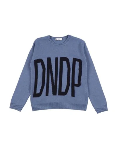 Shop Dondup Sweater In Slate Blue