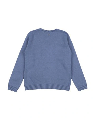 Shop Dondup Sweater In Slate Blue