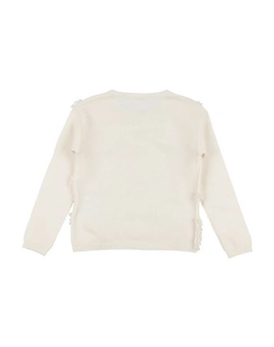 Shop Il Gufo Sweaters In Ivory