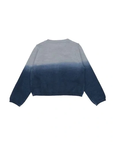 Shop Il Gufo Cardigan In Dark Blue