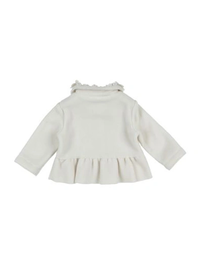 Shop Il Gufo Coat In Ivory