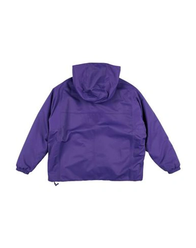Shop K-way Jacket In Dark Purple