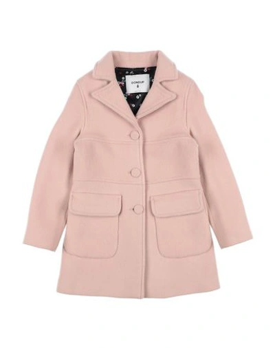 Shop Dondup Coat In Light Pink
