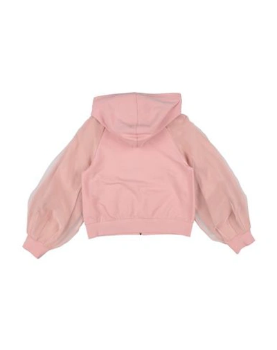 Shop Elisabetta Franchi Sweatshirts In Light Pink