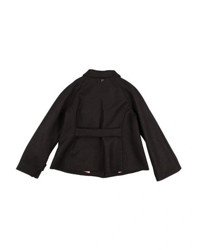 Shop Dondup Coats In Dark Brown