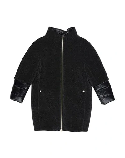 Shop Herno Coat In Black