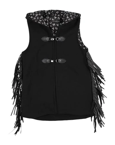 Shop Fornarina Coat In Black