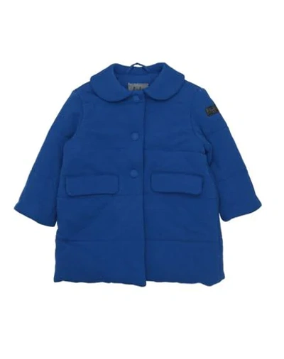 Shop Il Gufo Coat In Blue
