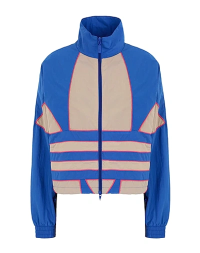 Shop Adidas Originals Jackets In Blue