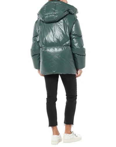 Shop Sandro Down Jackets In Green