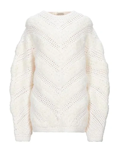 Shop By Malene Birger Sweater In Ivory