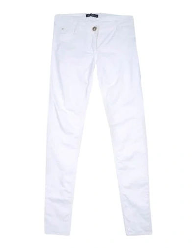Shop Miss Blumarine Casual Pants In White