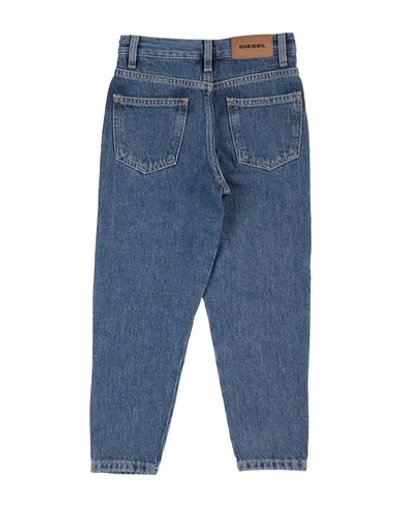 Shop Diesel Denim Pants In Blue