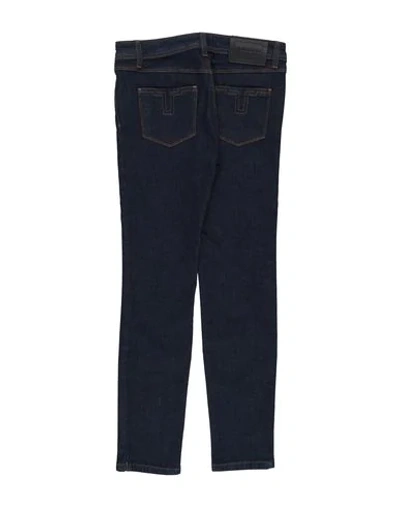 Shop Trussardi Junior Jeans In Blue