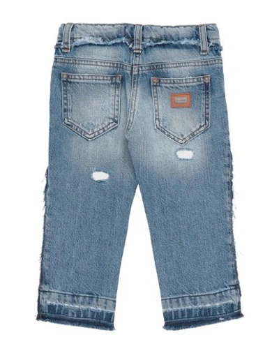 Shop Dolce & Gabbana Denim Pants In Blue