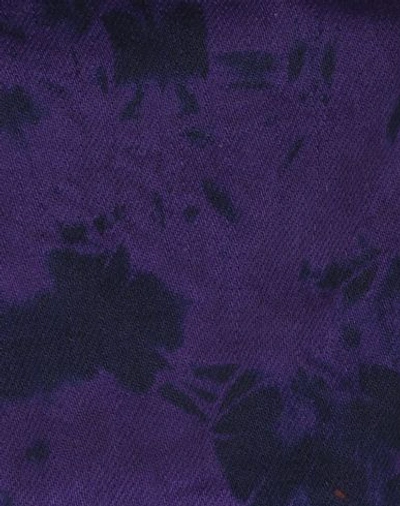 Shop Dsquared2 Denim Skirt In Dark Purple