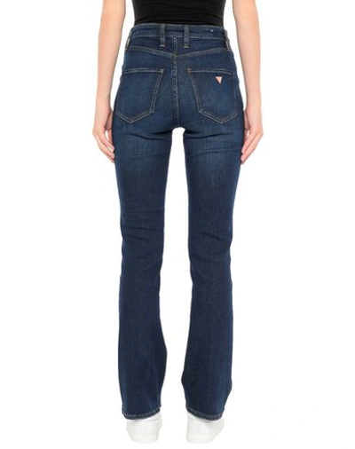 Shop Guess Denim Pants In Blue