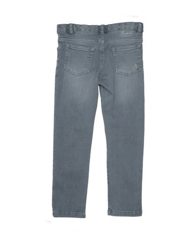 Shop Bonpoint Denim Pants In Lead