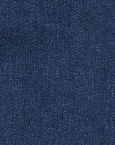 Shop Gcds Woman Jeans Blue Size S Cotton, Elastomultiester, Elastane