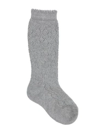 Shop Dolce & Gabbana Short Socks In Grey