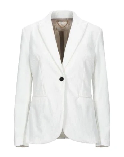Shop True Royal Suit Jackets In White