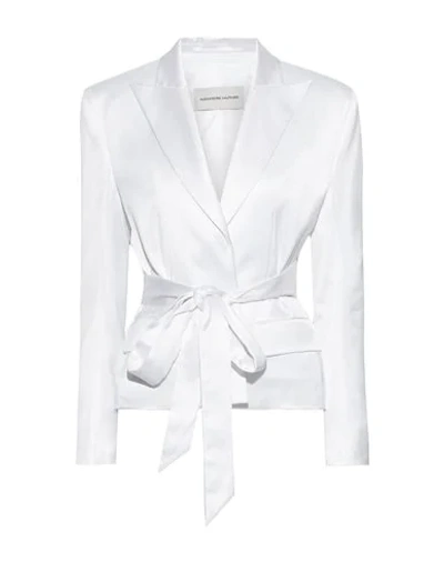 Shop Alexandre Vauthier Suit Jackets In White