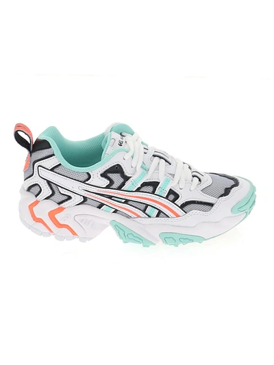 Shop Asics White Leather Sneakers