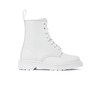 Shop Dr. Martens' White Combat Boots