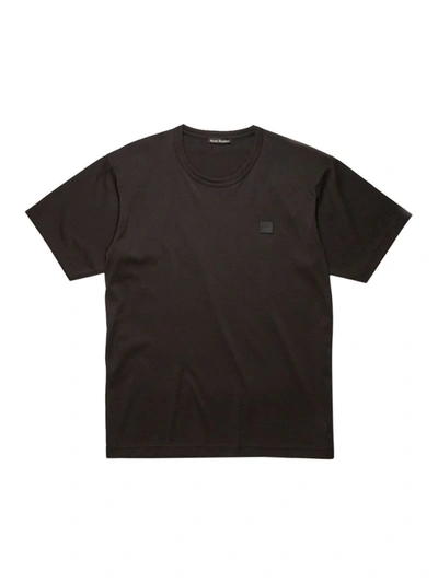 Shop Acne Studios Classic Fit Cotton T-shirt In Black