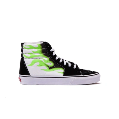 Shop Vans Sk8-hi Sneakers In Black Rubber/plasic